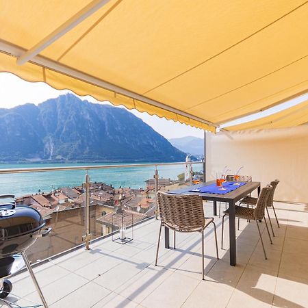 Casa Madlen - Bright Attic With Marvelous View Leilighet Campione dʼItalia Eksteriør bilde